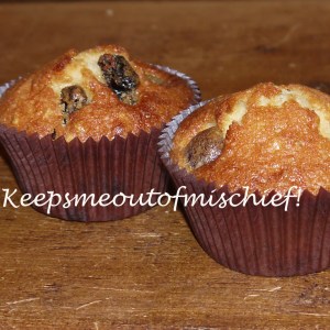 Cherry, Raisin and Hazelnut Cupcakes
