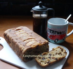 Apple tea loaf