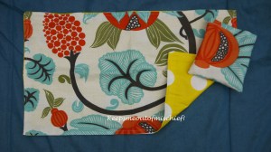 Flowery Travel Nappy Mat