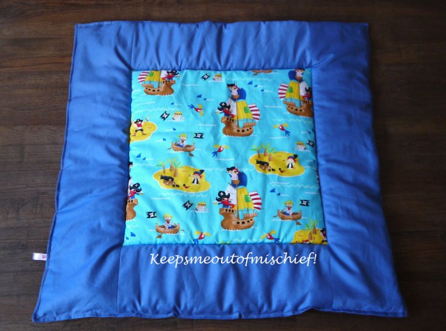Billy's pirate quilt