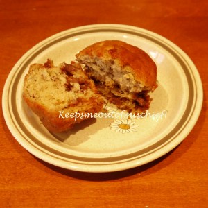 Banana and chocolate cakes