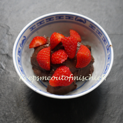 Avocado Chocolate Mousse