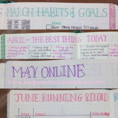 Top 5 Bujo Hacks Monthly colour coding